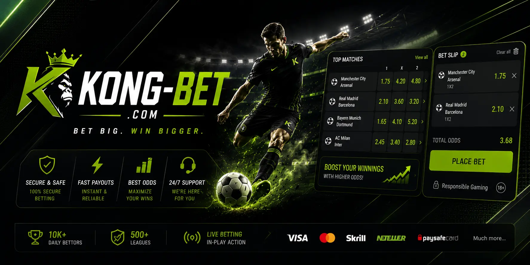Kong Bet Fixed Matches